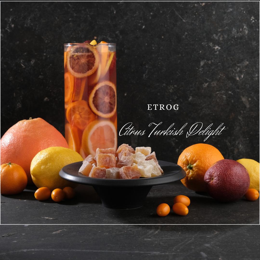 Etrog citrus confectionery